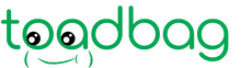 This is the logo of our webshop. We are selling tote bags and our name is toadbag, which makes the toad important for out logo and brand. We tried to include its image on the logo, so it can be both innovative and interesting but also related.